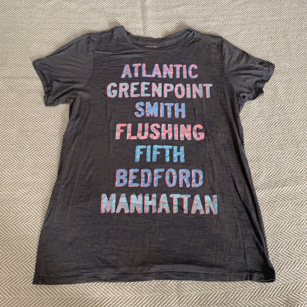 BROOKLYN INDUSTRIES Brooklyn New York Tee